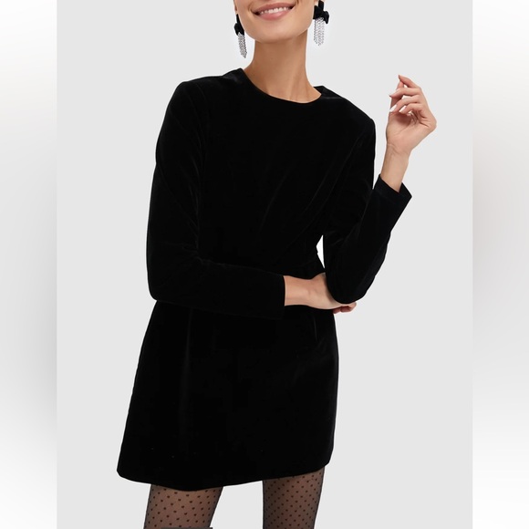 Tuckernuck Elegant Black Long Sleeve Dress - Picture 3 of 13